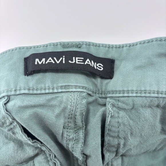 Mavi Simon Men's 36 Green Chino Shorts Casual Flat Front‎ - Picture 6 of 7